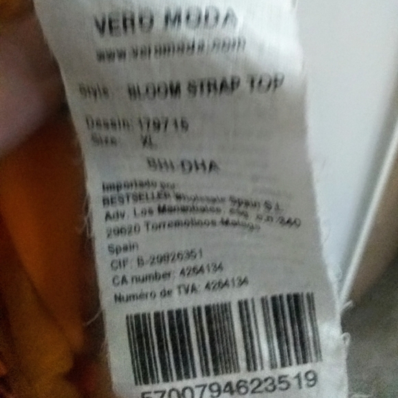 Large print floral tank top - Picture 5 of 6